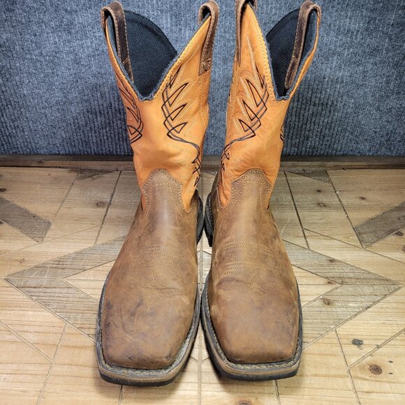 WIDE Irish Setter Men's 9.5 EE Marshall Leather Steel Toe Wellington Work Boots - Picture 3 of 12